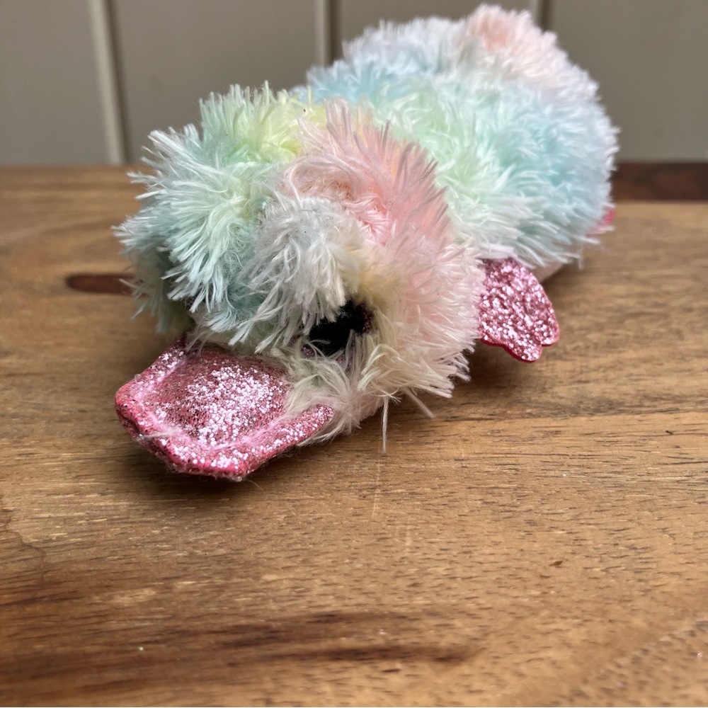 Mini TY beanie baby Petunia Platypus